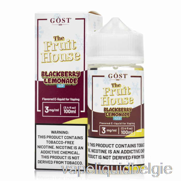 Vape Smaken Ijskoude Bramenlimonade - The Fruit House - Gost Vapor - 100ml 0mg